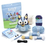 The Woobles Beginner Crochet Amigurumi Kit – Bluey, Learn to Crochet Character Craft Kit for Kids and Adults