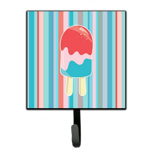 Ice Pop Popcicle Red Pink Blue Leash or Key Holder