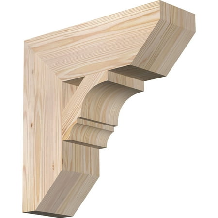 

Ekena Millwork 5 1/2 W x 18 D x 18 H Balboa Slat Smooth Bracket Douglas Fir