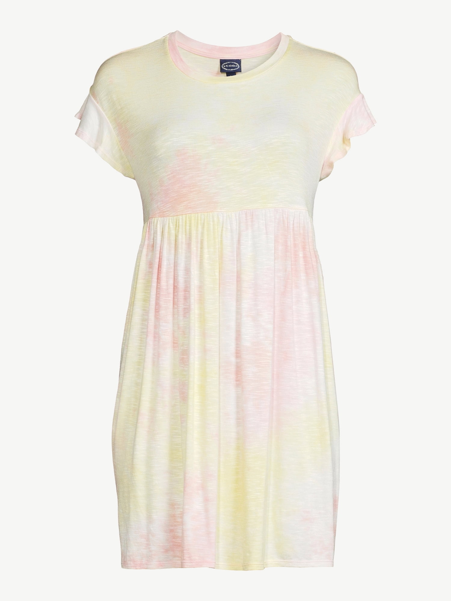 Scoop Women's Flutter Sleeve Dress