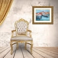 thumbnail image 3 of Harper, Ethan 18x15 Gold Ornate Wood Framed with Double Matting Museum Art Print Titled - Primary Boats II, 3 of 4