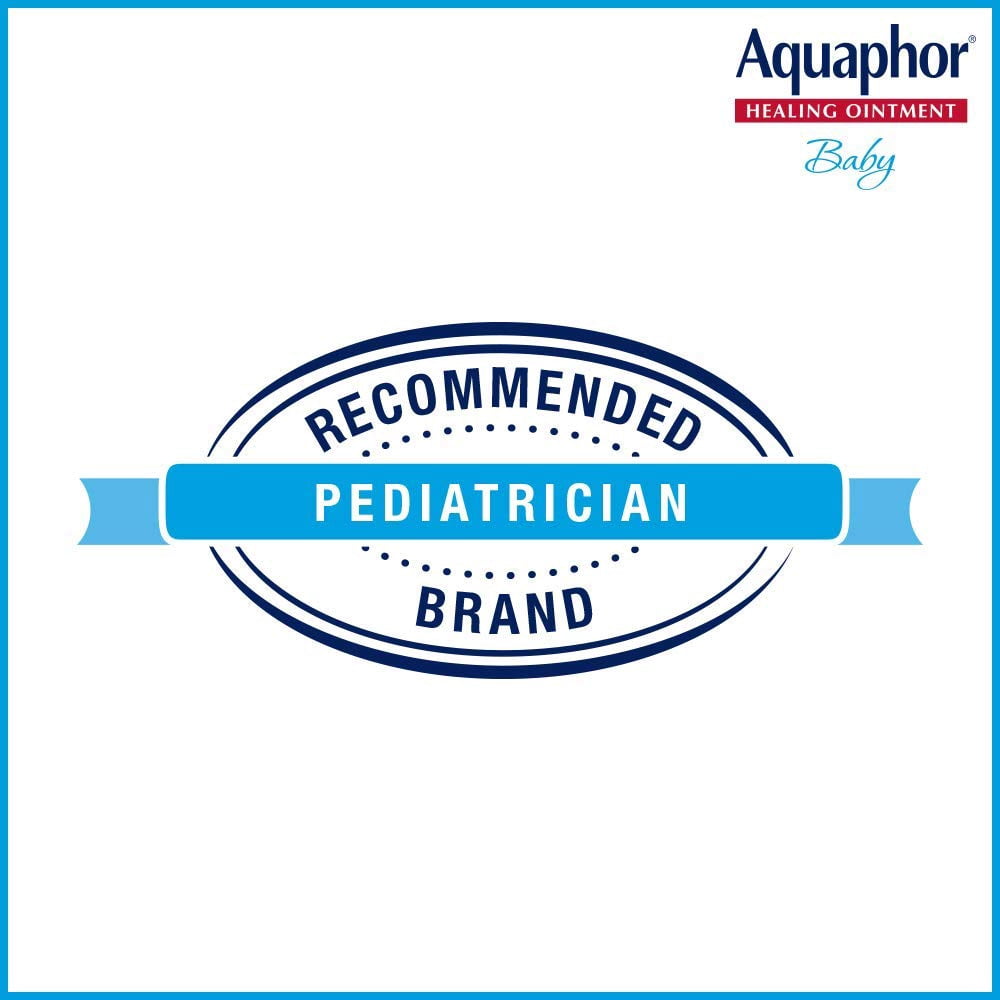 Aquaphor Baby Healing Ointment Advanced Therapy Skin Protectant, Dry Skin, and Diaper Rash Ointment, 7 Oz Tube