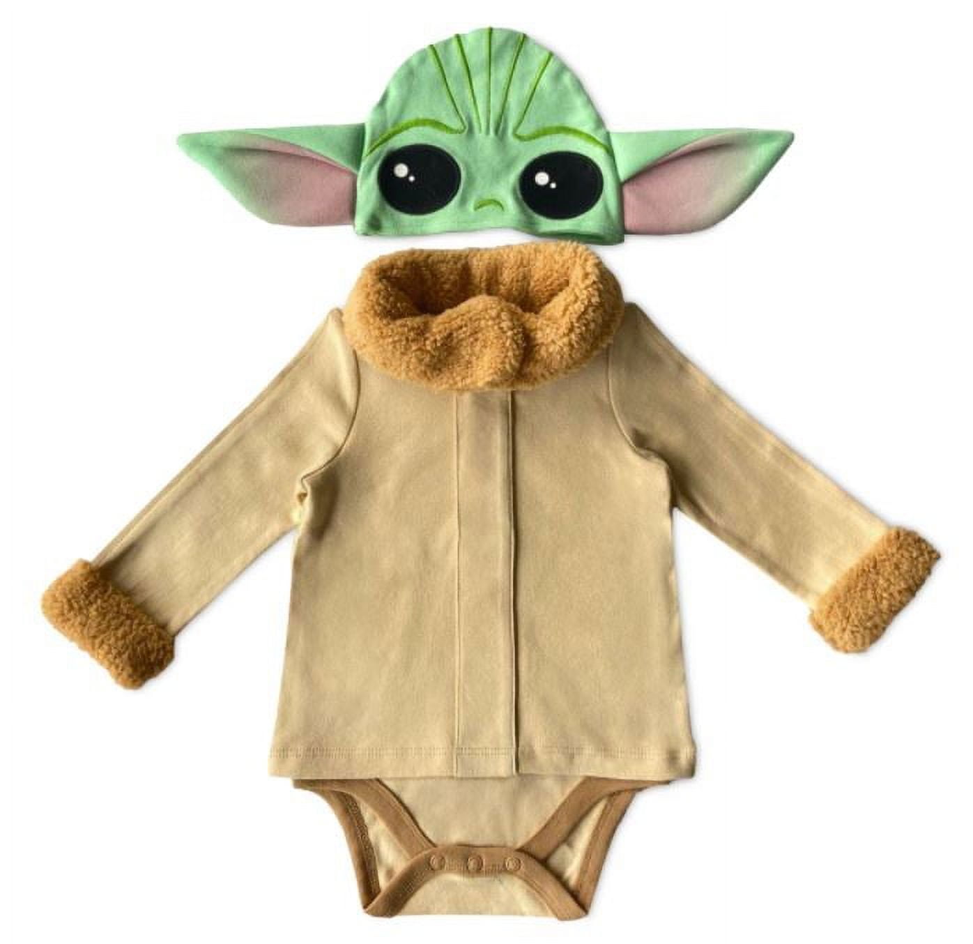 NWT little sleepies Grogu / Baby Yoda twirl bodysuit 18-24m and VGUC lovey high quality