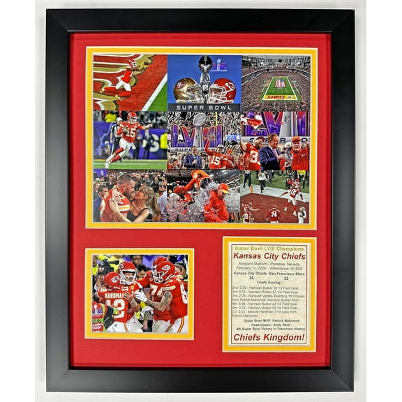 Kansas City Chiefs | 2023 Super Bowl Champions | 12"x15" Mosaic
