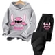 thumbnail image 3 of Sudadera con capucha para niños Stitch Kawaii, moda, jersey, sudadera, mono de anime, manga, dibujos animados, niñas, niños, ropa informal de otoño, 3 of 5