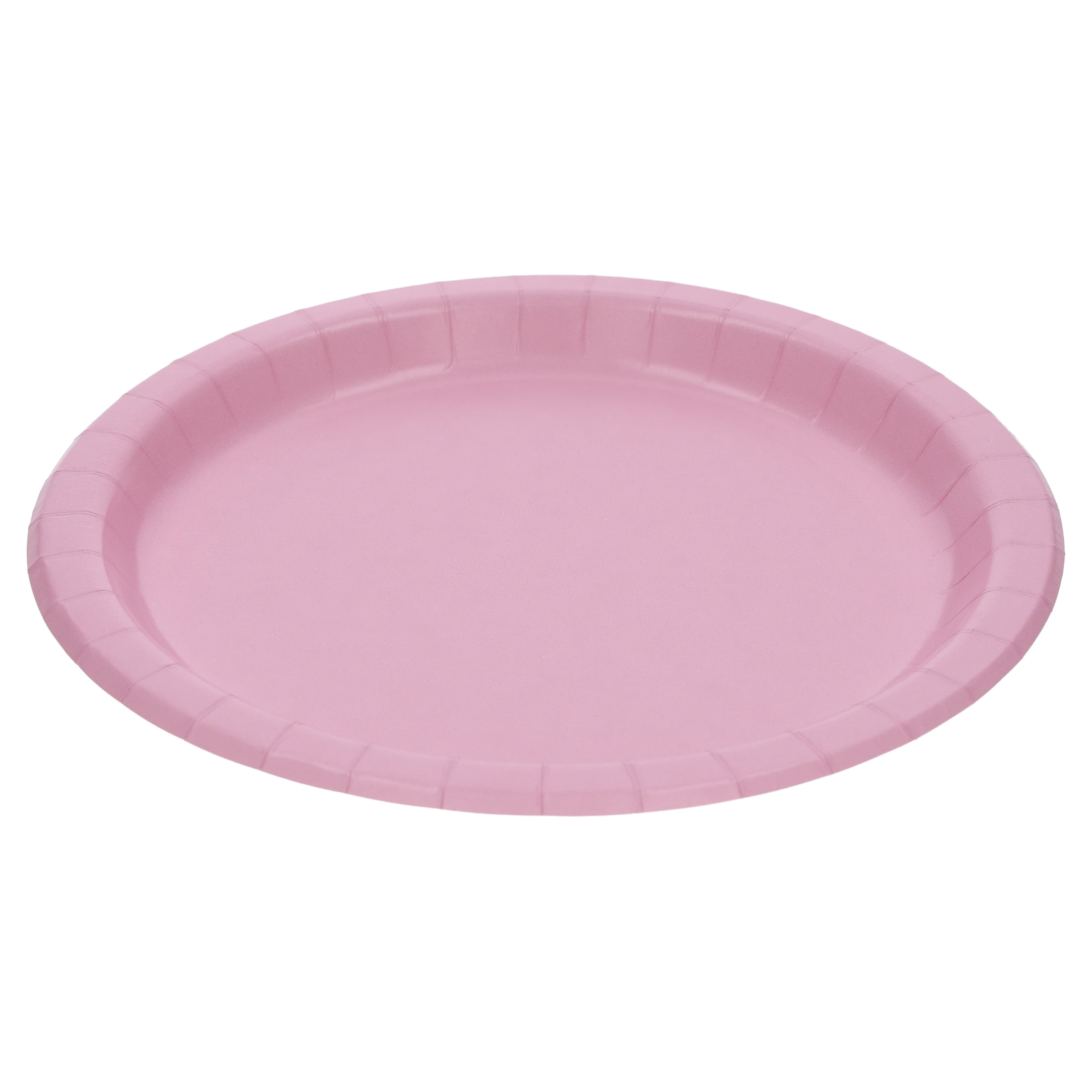 55CT 9IN Light Pink Dinner Paper Plates by Way To Celebrate