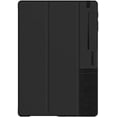 thumbnail image 3 of OtterBox Symmetry Folio Series Case for Microsoft Surface Pro 7 - Non Retail Packaging - Starry Night Clear/Black/Black PU/Dark Grey Microsuede, 3 of 7