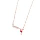 thumbnail image 1 of Cadena personalizada para mujer, cadena con forma de botella de vino tinto con forma de taza, cadena de clavícula de moda, 1 of 5