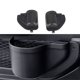 thumbnail image 3 of Riwesomey Caja de almacenamiento lateral para puerta de coche, 2 piezas, bandeja para automóvil, portavasos, accesorio de organización, reemplazo para Ventana automotriz Puerta principal, 3 of 6