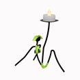 thumbnail image 4 of SLYNSHome Clearance Creative Candle Holder Decorative,Girls Statues Metal Wire Abstract Candlestick Minimalist Art Candle Holder for Entryway Living Room Shelf Centerpiece Home Coffee Table Decor, 4 of 4