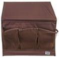 thumbnail image 3 of 4 Pockets Bedside Storage Organizer Bedside Caddy, Sofa Couch Magazine Storage Pockets Table Cabinet Storage Organizer Hanging Storage Bag Holder for Remotes Phone Glasses, 3 of 7