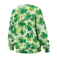 thumbnail image 6 of Yuyamidu St. Patrick's Day Art Oversized Sweatshirt for Women Fashion Sweatshirts with Pockets Crewneck Casual Workout Pullover Party Festival Novelty Long Sleeve Shirt Cycling Yoga Golf Tops L, 6 of 7