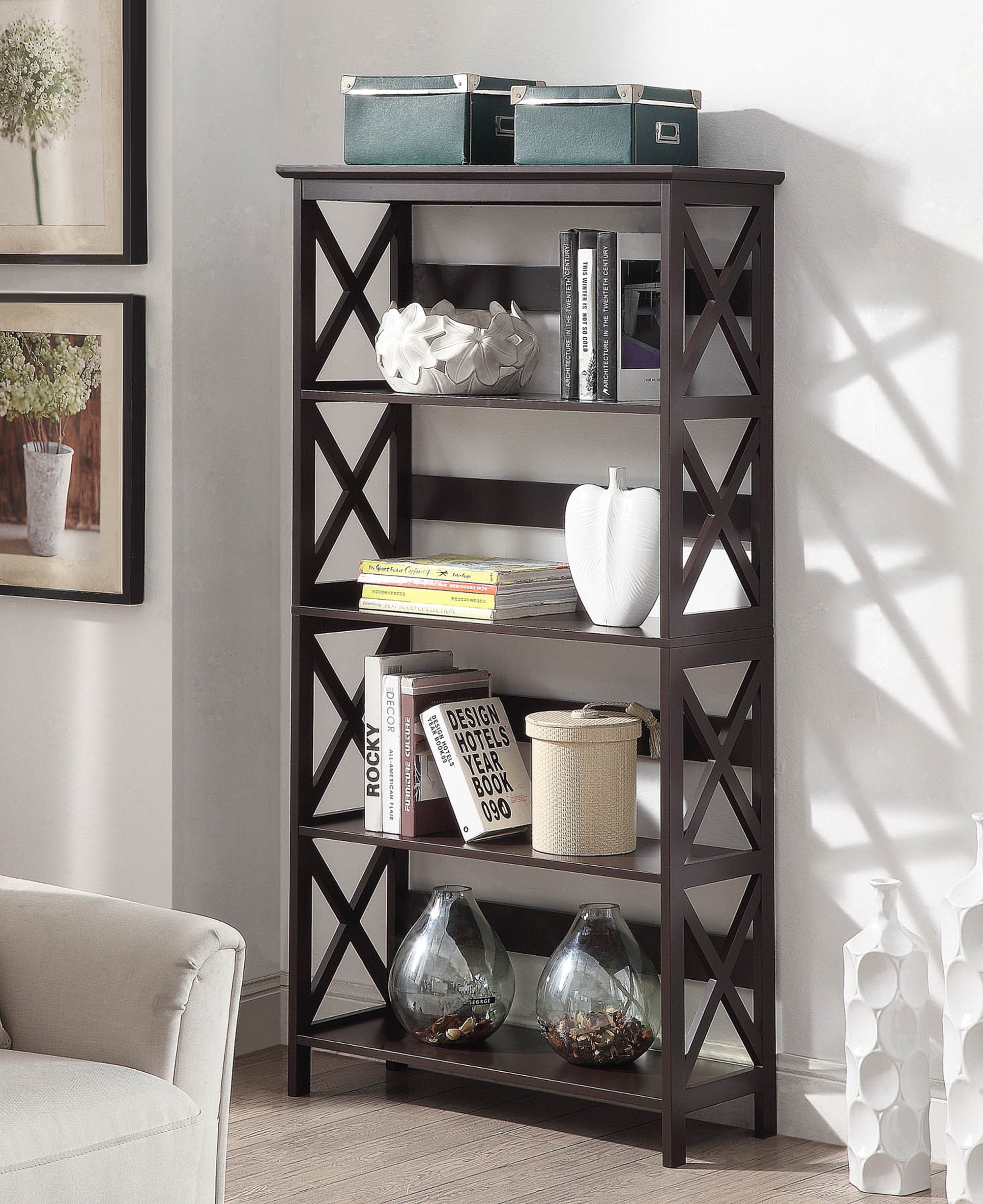 Convenience Concepts Oxford 5 Tier Bookcase by Convenience Concepts, Inc.
