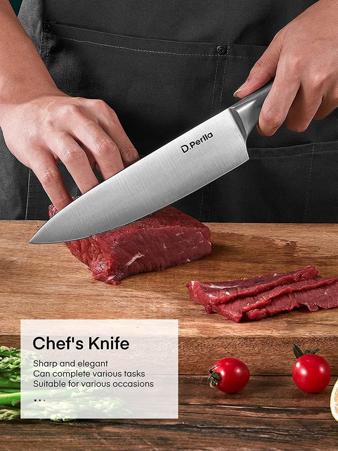 Deik Knife Set, 16 PCS High Carbon … curated on LTK