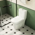 thumbnail image 2 of Bothwa Home One Piece Elongated Dual Flush Toilet, 2 of 8