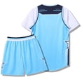 thumbnail image 5 of FUZHIQ Boys Activewear Set-2 Piece Athletic Basketball Shirt and Gym Shorts, Lightweight Breathable Sports Outfit for Boys,3-16 Years, 5 of 7