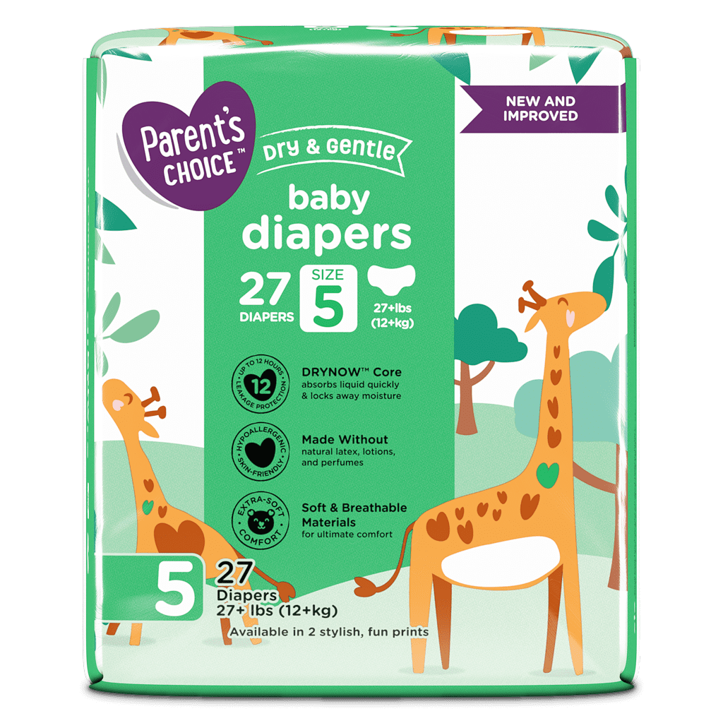 parent's choice dry and gentle baby diapers