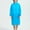 Blue, variant on HOMBOM Adults Waterproof Rain Poncho Hooded Raincoat Clear Reusable Camping Lightweight Daily Rain Jacket for Women EVA