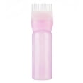 thumbnail image 3 of relayinert Root Comb Applicator Bottle Plastic Refillable Reliable Reusable Hairstyling Tool Hairdressing Accessory Dyeing Supplies No.2 1Set, 3 of 6