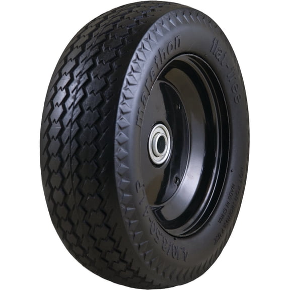 Marathon Universal Flat-Free Hand Truck Tire - Flat-Free - Multicolor