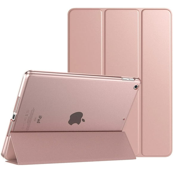 licenbar iPad 10.2 Cas iPad 9ème Génération 2021/ iPad 8ème Génération 2020/ iPad 7ème Génération 2019 Cas, Mince Translucide Protection PC Dur Smart Cover