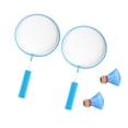 thumbnail image 3 of WEUVEB 4 Pcs Badminton Racket Assorted Color Durable Training Lightweight Set for Outdoor Sports, 3 of 8