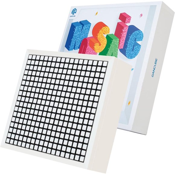 Cube Mosaïque GAN, 6x6, 36 Pcs Mini Cubes 3x3 avec Plaque Casse-Tête, avec Plaque Casse-Tête, Jouet Casse-Têtes Cube Magique pour Enfants Adultes