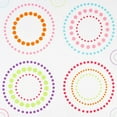 thumbnail image 2 of Your Zone Circle Dot Kids Bedroom Single Curtain Panel, 2 of 2