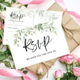 thumbnail image 3 of Koyal Wholesale 56-Pk RSVP Postcards for Wedding Greenery Leaves Cardstock Response Reply Cards, "4 x 6", 3 of 5