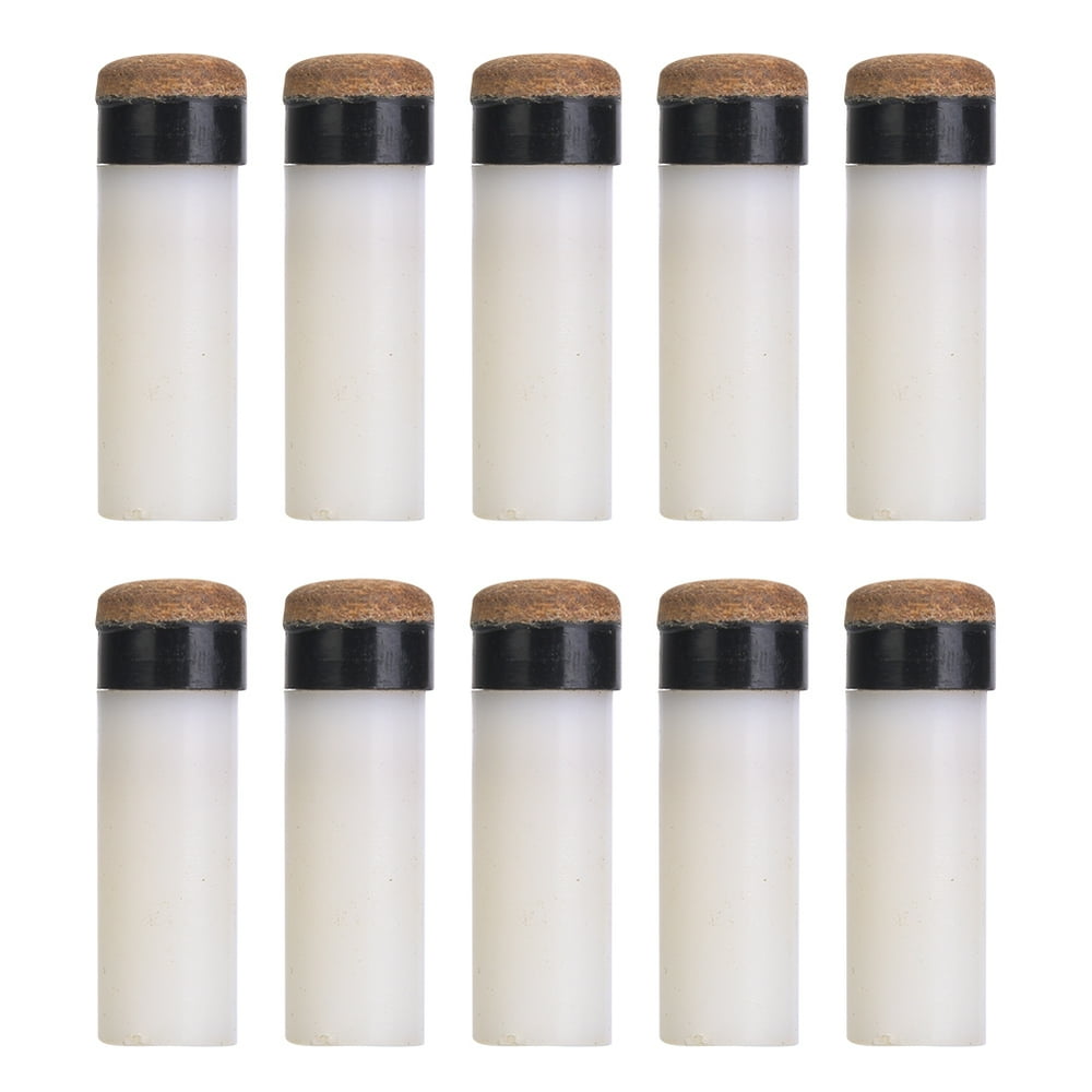 EBTOOLS Snooker Tip, Billiards Pool Tip, 10 Pcs/Set Billiards Tip, For Indoor Entertainment