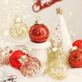 thumbnail image 3 of 25 piezas de 6 cm de exquisitas bolas navideñas, adornos colgantes para árbol de Navidad, decoraciones irrompibles para el hogar, Navidad 2024, 3 of 4