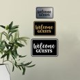 thumbnail image 3 of Signs ByLITA Classic Framed, Welcome Guests Sign (Black) - Large, 3 of 6