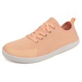 thumbnail image 4 of Zapatos anchos descalzos zapatillas de deporte de malla de moda antideslizantes sólidas para actividades al aire libre, 4 of 9