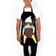 thumbnail image 3 of KAKOWELY Delantal de cocina con estampado de Super Papá, divertido delantal para cocinar, asar y hacer barbacoas, ideal para cumpleaños y Navidad., 3 of 3