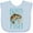 Blue, variant on Inktastic Born to Fish Boys or Girls Baby Bib