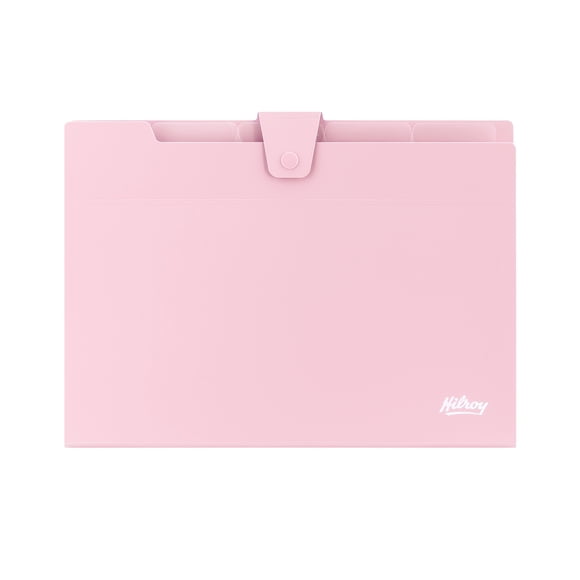 Classeur extensible 5 poches Hilroy®, rose