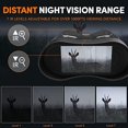 thumbnail image 3 of GTHUNDER Jumelles de Vision Nocturne - Lunettes de Vision Nocturne Numériques Infrarouges Rechargeables 4K, 3 of 7