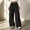 Black, variant on QSAWXQZ Womens High Waisted Wide Leg Sweatpants Elastic Waist Pockets Athletic Pants M
