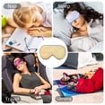 thumbnail image 5 of Sleeping sleeping eye mask double-sided silk, made of silk, 5 of 5