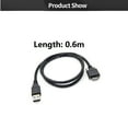 thumbnail image 4 of JIAHAOO Locking Screw USB 3.0 Micro B Cable 0.6m Black Industrial Camera 5Gbps High Speed Data Transfer Use, 4 of 10