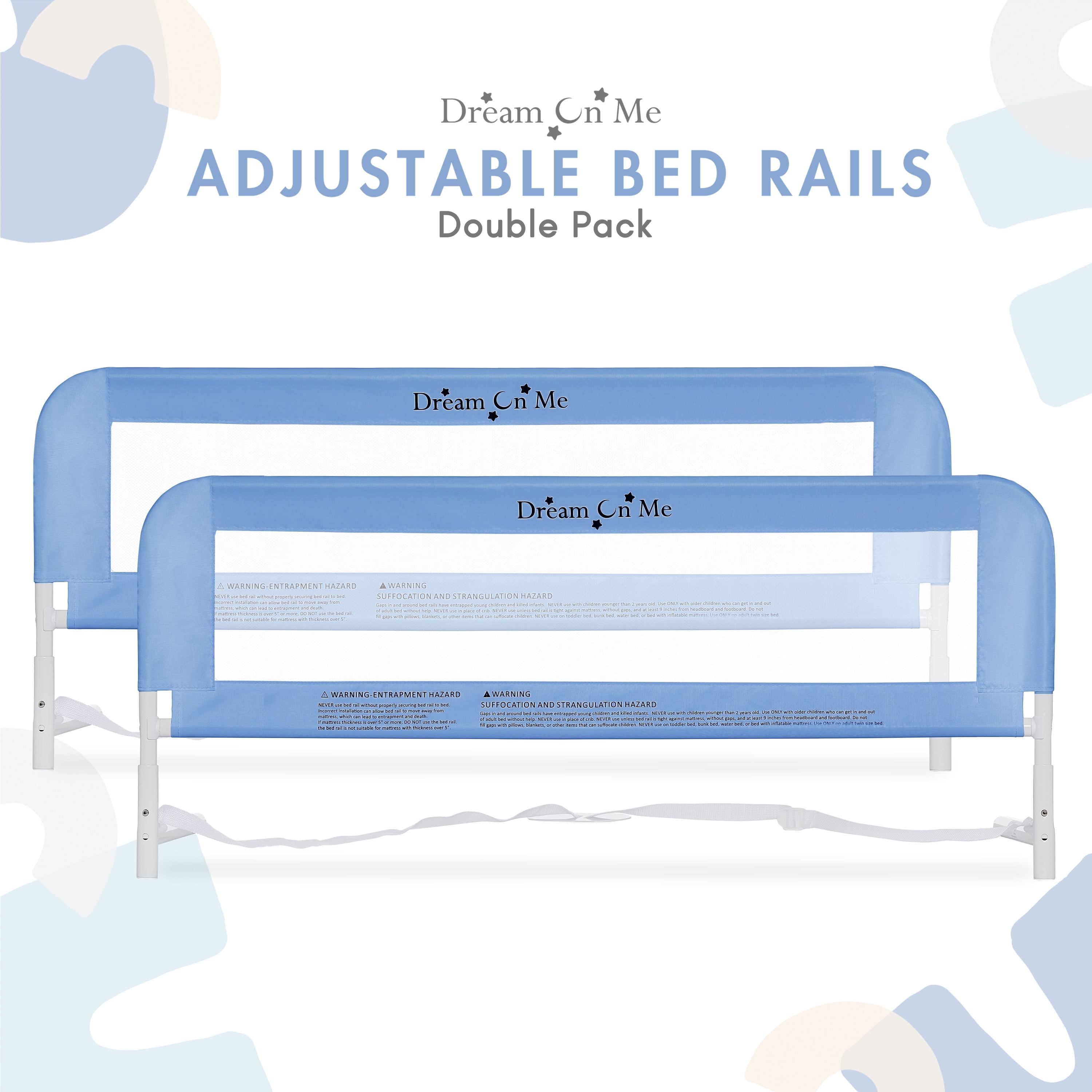 Dream On Me BLUE Deluxe Bed Rail SEE DESCRIPTION AND PICTURES