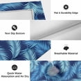 thumbnail image 5 of Blue Tropical Plants Outdoor Rug for Patio/Deck/Porch, Non-Slip Large Area Rug 3 x 5 Ft, Summer Monstera Palm Leaf Indoor Outdoor Rugs Washable Area Rugs, Reversible Camping Rug Carpet Runner, 5 of 8