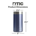 thumbnail image 3 of RTIC 16 oz Stainless Steel Insulated Craft Can Cooler, Pacific, 3 of 4