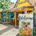 thumbnail image 5 of Summer Dog Golden Retriever Garden Flag 12x18 Inch Double Sided Welcome Outside Small Decoration for Yard, 5 of 7