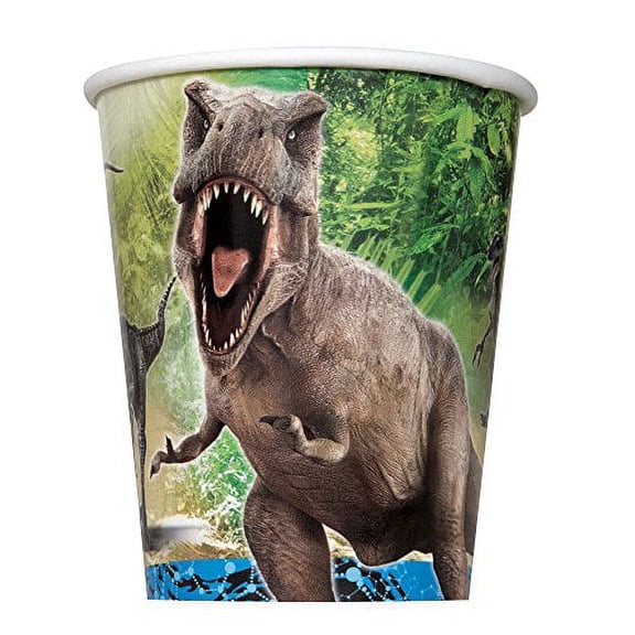 9oz Paper Jurassic World Cups, 8ct