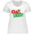 thumbnail image 3 of Inktastic Oh Snap Women's Plus Size T-Shirt, 3 of 5