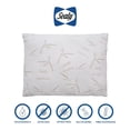 thumbnail image 4 of Almohada Sealy Bamboo Memory Foam Tamaño estandar Color blanco, 4 of 4