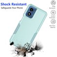 thumbnail image 5 of For Moto G Play 4G 2024 Case ,Sturdy Phone Case for Moto G Play 4G 6.5 inch ,Tiflook Shockproof Protection Heavy Duty Armor Hard Plastic & Rubber Rugged Bumper 2-in-1 Case Cover ( Green), 5 of 6
