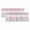 Gray Pink, variant on 2 Pack Valances for Windows, Sky Blue Grey Window Valances for Living Room/Bedroom/Bathroom, Chic Garden Floral Stripe Embroidery Design Light Filtering Kitchen Curtain Valance 42"W x12" L