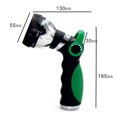 Hmlai Clearance Thumb-Type 8-Function Water Spray Gun Nozzle, Garden ...